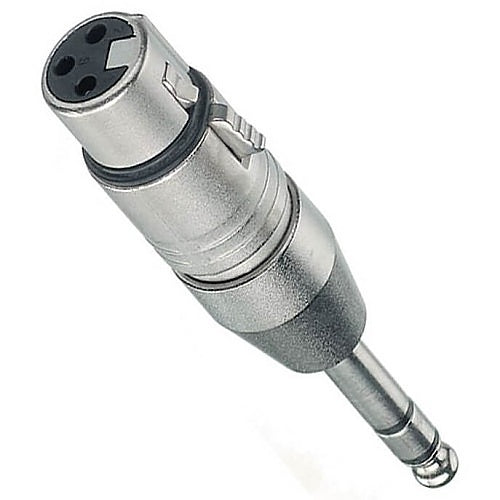 NEUTRIK NA3FP 3-Pole XLR Female Stereo 1/4\\" Plug Adapter