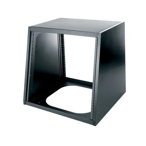 Middle Atlantic 2-10 10-Space Rack Rail Pair, 2" Depth, Black