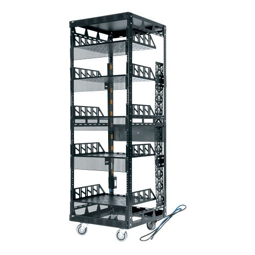 Middle Atlantic 5-29-CONFIG Slim 5 Series Pre-Configured Rack, Rack Frame, 20" Depth, 29U RMS