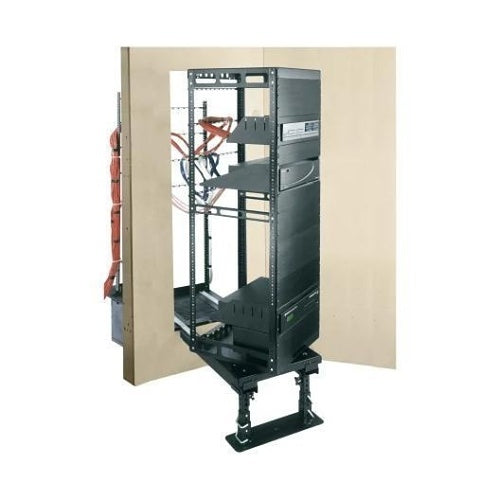 Middle Atlantic AX-SXR-31 In-Wall Slide Out Rotating 4-Post Rack, 450 lb Weight Capacity, 31U