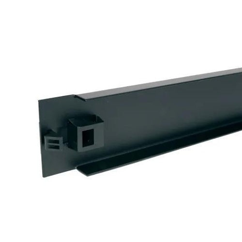 Middle Atlantic FWDEB1 Forward 1SP Flanged Blank PNL Flat, Black