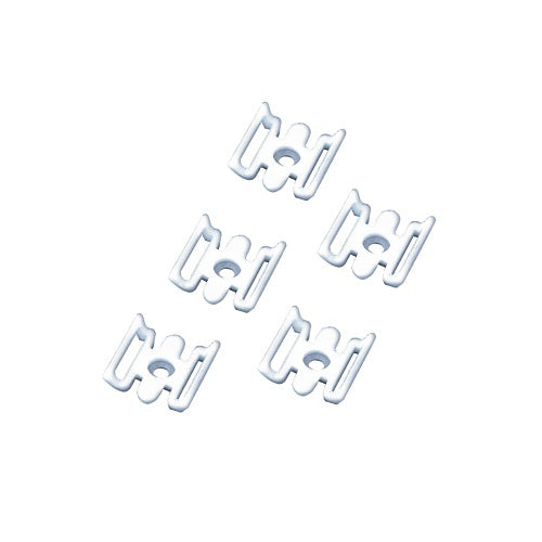 Middle Atlantic TSW-15 TSW Series Cable Tie Saddle, 15-Pack, White