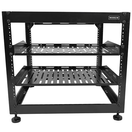 Sanus CFR1610-B1 AV Rack 10U Stackable Skeleton Rack, 26\\" Tall