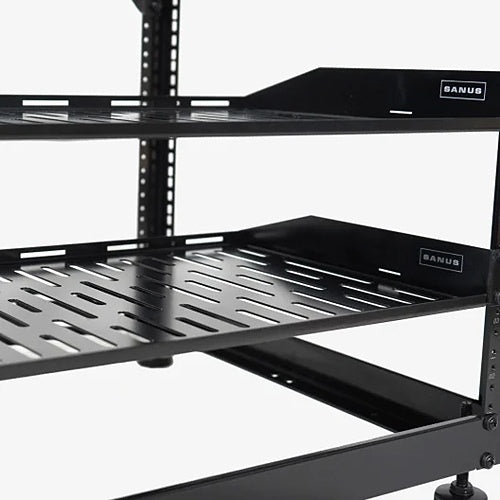 Sanus CFR1610-B1 AV Rack 10U Stackable Skeleton Rack, 26\\" Tall