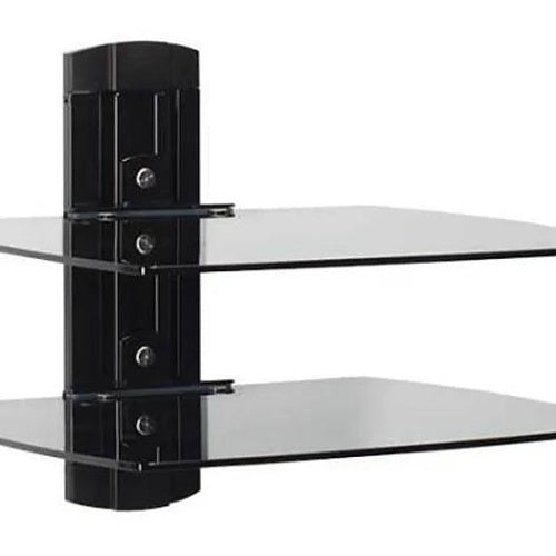 Sanus VF3012-B1 Dual Shelf for Under Wall Mounted TV