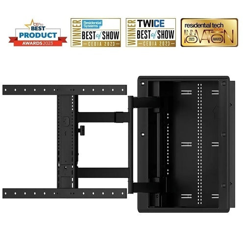 Sanus VIWLF128-B2 Premium Large In-Wall Full-Motion Mount for TVs, 42\\"-85\\"