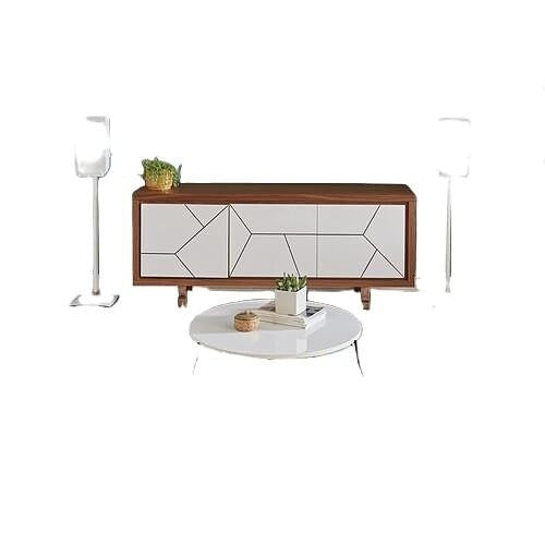 Sanus WSS52-W2 Wireless Speaker Stands for Sonos Five and Play, 5 Speakers, White