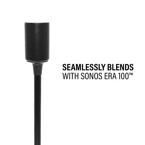 Sanus WSSE12-B2 Static Sonos Stand, Pair, Black