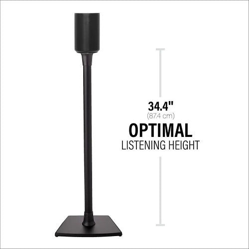Sanus WSSE12-W2 Static Sonos Stand, Pair, White
