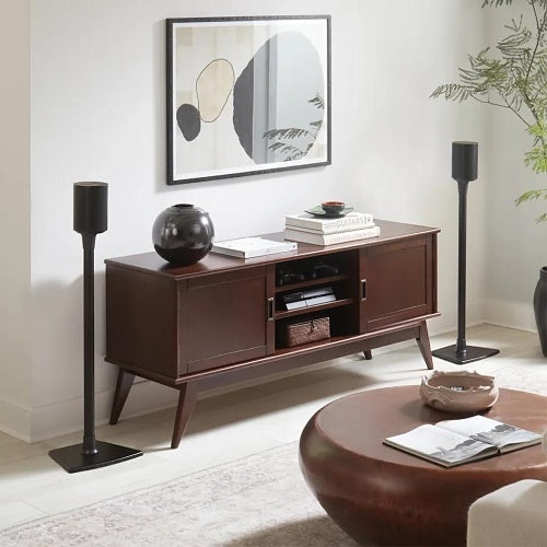 Sanus WSSE12-W2 Static Sonos Stand, Pair, White
