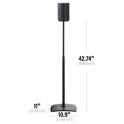 Sanus WSSE1A1-B2 Single Adjustable Stand for Sonos Era 100