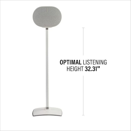 Sanus WSSE32-W2 Speaker Stands, for Sonos Era 300, 1-Pair, White