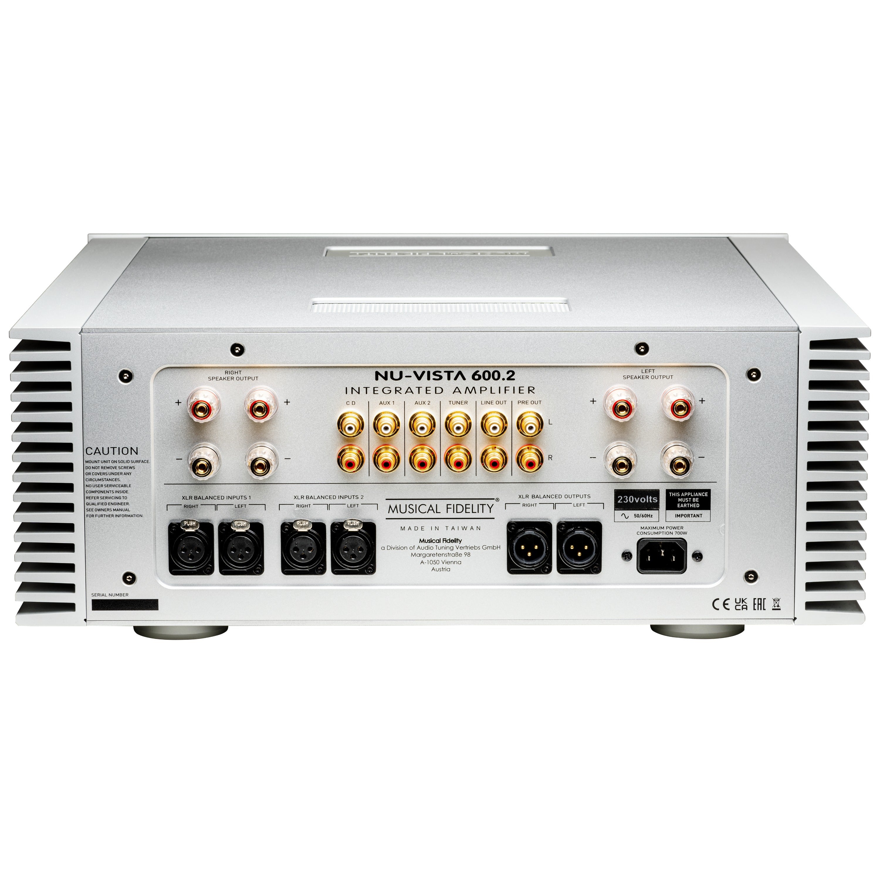 Musical Fidelity Nuvista 600.2 Integrated Amplifier