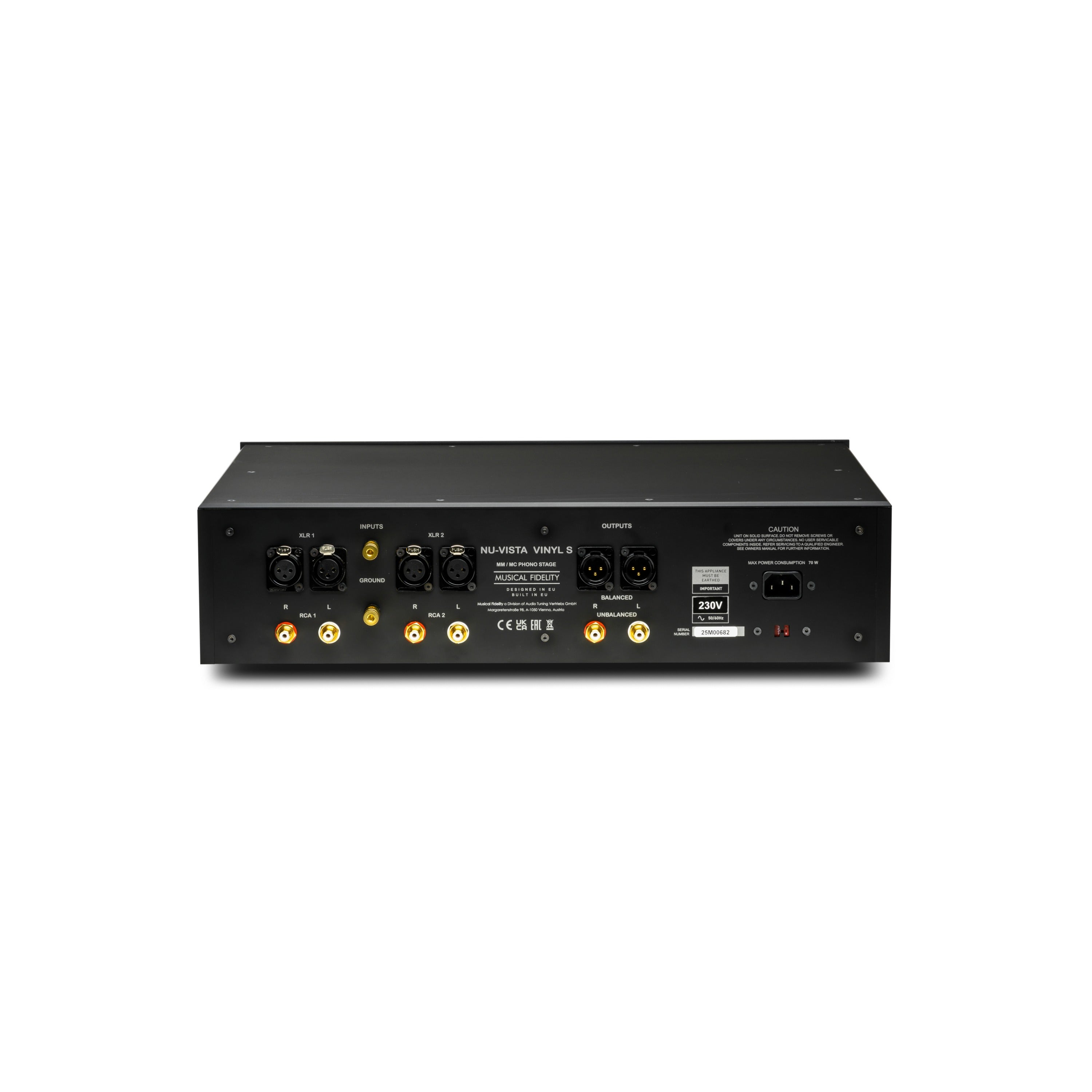 Musical Fidelity Nuvista Vinyl S Phono Preamplifier