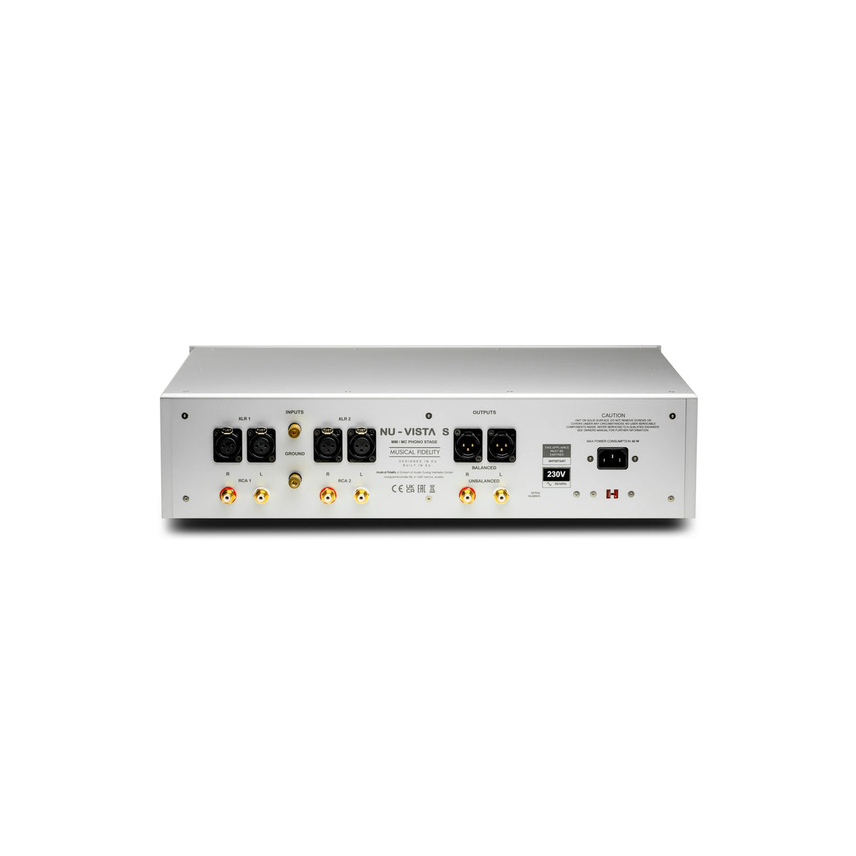 Musical Fidelity Nuvista Vinyl S Phono Preamplifier