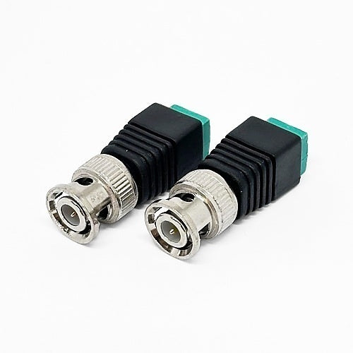 NVT Phybridge NV-BNCA-2P Coaxial Cable Connector, BNC Male to 2 Position Screw Terminal Adapter