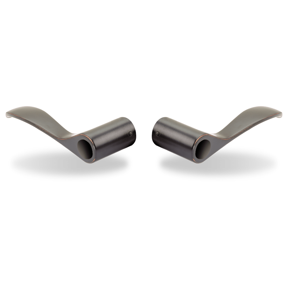 Non-US Yale® Norwood Lever Pair US10BP (Oil Rubbed Bronze)