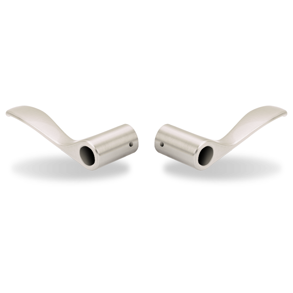 Non-US Yale® Norwood Lever Pair US15 (Satin Nickel)