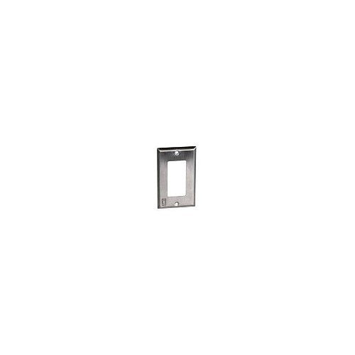 SAE IGP1SS Infinity Gang Plate, Single Gang, Stainless Steel