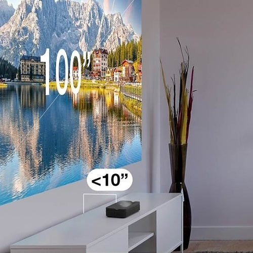 Optoma ML1080UST Eco-Friendly Ultra-Portable RGB Triple Laser Short Throw Projector
