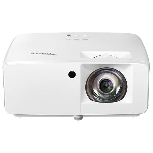Optoma ZH350ST Ultra-Compact High Brightness Laser Projector, 3,500 Lumens, 1080p Resolution, White