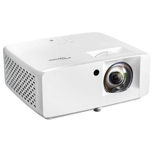 Optoma ZH350ST Ultra-Compact High Brightness Laser Projector, 3,500 Lumens, 1080p Resolution, White