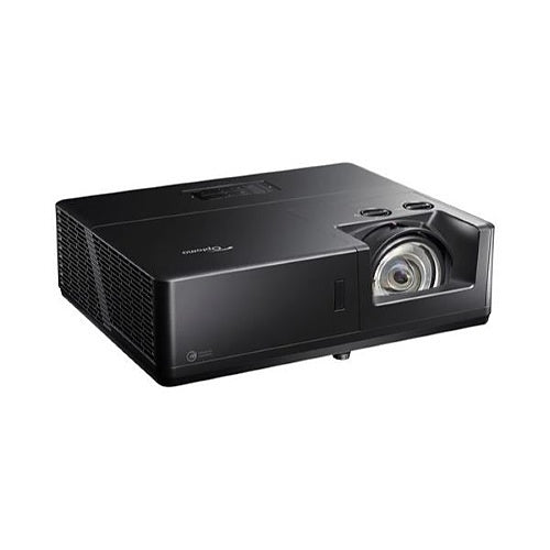 Optoma ZK608TST Compact 4K UHD Professional Laser Projector, High Brightness, 6000 lm, Black