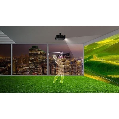 Optoma ZU507TST Bright Short Professional Laser 4K HDR Projector, 5000 lm, Black