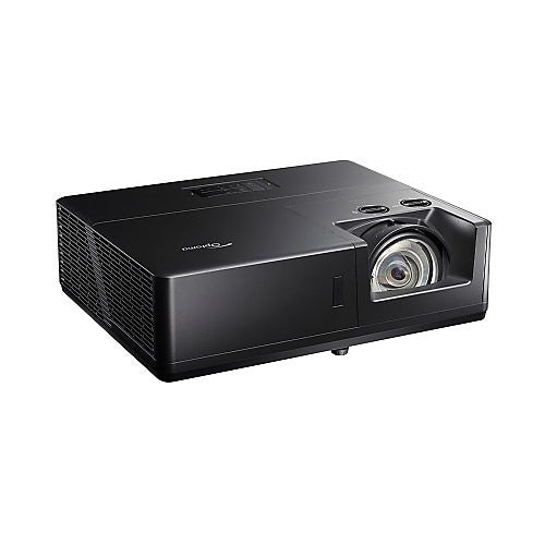 Optoma ZU607TST High Brightness Short Throw Laser Projector with 15W Built-in Speakers, 4K, 6000 lm