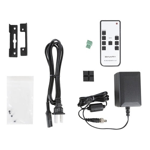 Binary B-260-SWTCH-5X1 260 Series 4K HDR Switch with IR, 5x1