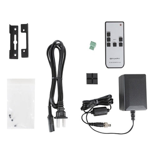 Binary B-260-SWTCH-3X1 260 Series 4K HDR Switch with IR, 3x1