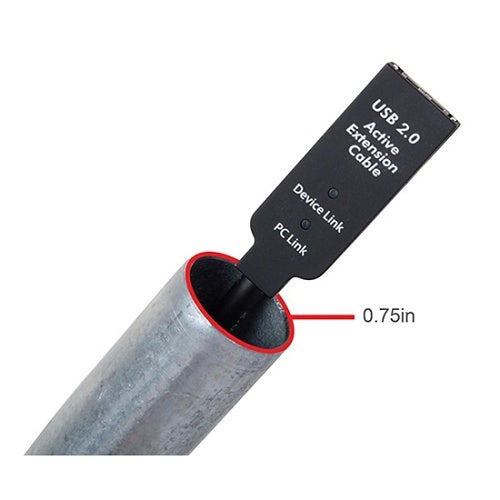 Binary B-USB2-EXTAA-10 USB 2.0 A-Male to A-Female Extender Cable, 10m (32.8\')