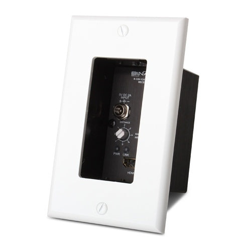 Binary B-320-1CAT-HDIR-W 320 Series 1080p Over 1CAT Extender with IR, In-Wall RX