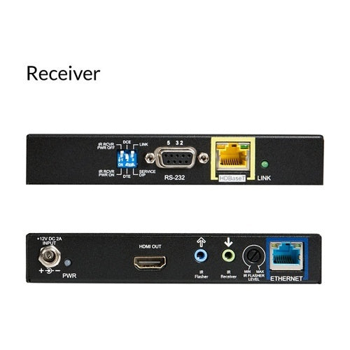 Binary B-540-EXT-330-RS-IP 540 Series 4K Ultra HD HDBaseT Long-Range Extender with IR, RS-232 and Ethernet