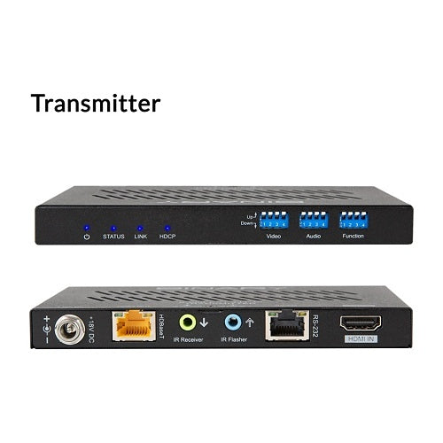 Binary B-660-EXT-444-40 B-660 Series 4K HDR HD BaseT Extender with IR and RS-232