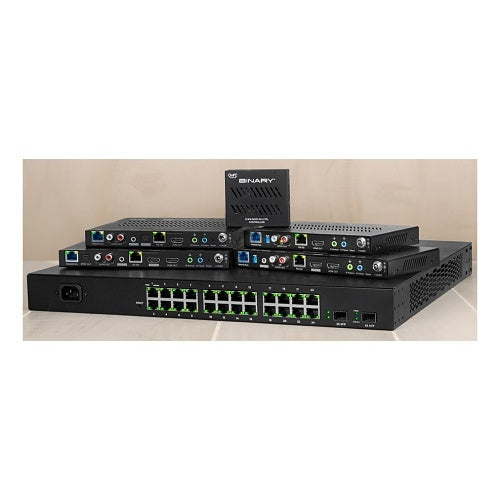 Binary B-900-MOIP-4K-RX-2AC B-900 MoIP Video Downmixing Receiver