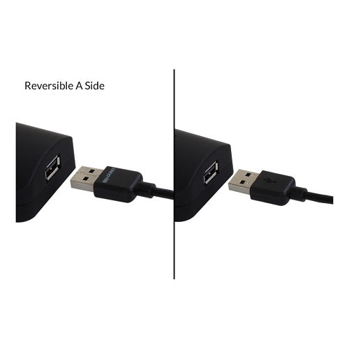 Binary B-USB2-AA-1M USB 2.0 Reversible A (Male) to A (Male) Cable, 1m (3.28\')