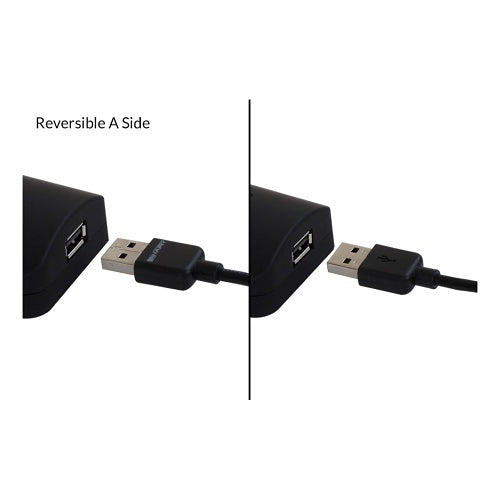 Binary B-USB2-AA-2M USB 2.0 Reversible A (Male) to A (Male) Cable, 2m (6.56\')