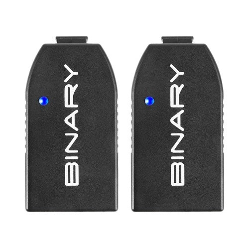Binary B10-FBR-EXT-18G B10 Series Fiber to HDMI Extender, 4K at 60Hz, 18Gbps, HDR, ARC