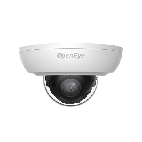 OpenEye OE-C1013D4-S 4MP Indoor Micro IP Dome Camera, 4mm Fixed Lens, White