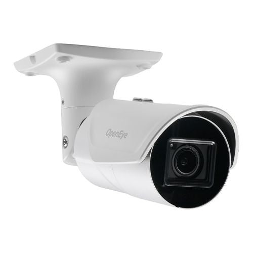 OpenEye OE-CC53B8-100 8MP Outdoor IP Bullet Cloud PoE Camera, 2.7-13.5mm Varifocal Lens