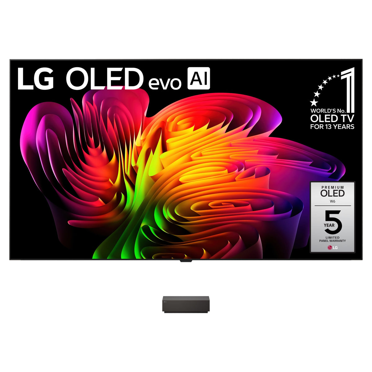 LG Wallpaper OLED EVO AI W6-4K Smart TV