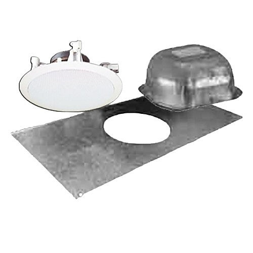 OWI IC570V04TBBC 5.25" 2-Way In-Ceiling Speaker with Tile Bridge and Backcan, 4W, 70V, White