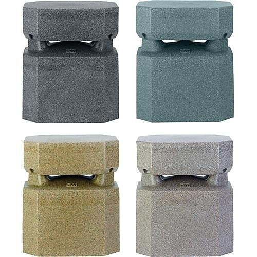 OWI LGS470GREEN 6.5 inch 2-way 25V/70V/100V Octagon Landscape Garden Speaker/Green