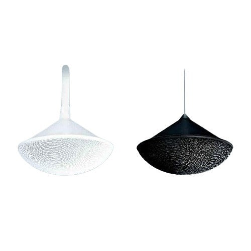 OWI M6750B Mercury 6.5" Ohms High Ceiling Wide Dispersion Pendant Speaker, 50W, Black