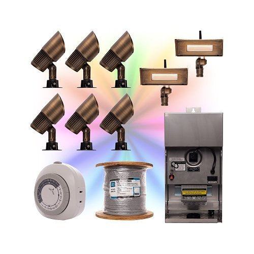 CAST CLBT1ADI Bluetooth Color Changing Uplight Kit, (6) SBLBTC1, (2) SWLBTC1, (3) SBLBTR, (1) CLW142500, (1) CJ150SSMT, (1) CTPC, (1) CTTC, (3) C61335