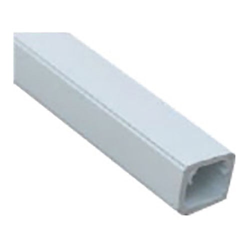 Perplas 01WH-6T 6ft Cable Raceway with Adhesive Tape 5/8?W x 1/2?H White � Type 1