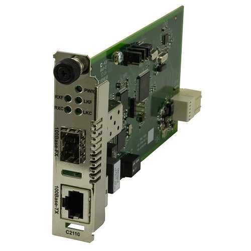 Lantronix C2110-1013 ION Fast Ethernet Media Converter Module, 1300 nm Multimode SC, 11.0 dB