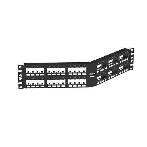 Panduit CPPA48FMWBLY 48-Port Modular Patch Panel