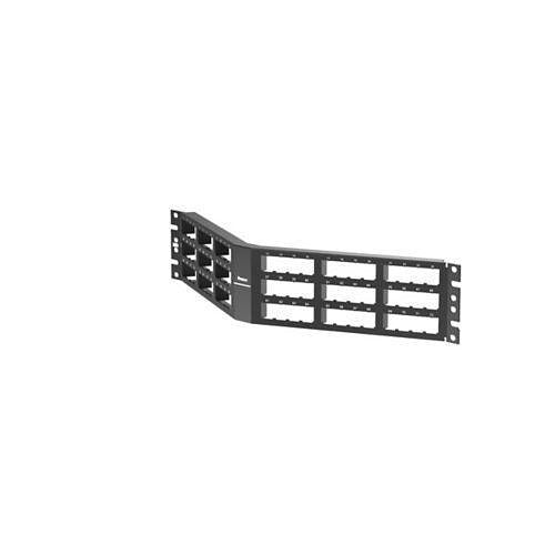 Panduit CPPA72FMWBLY 72-Port Modular Patch Panel